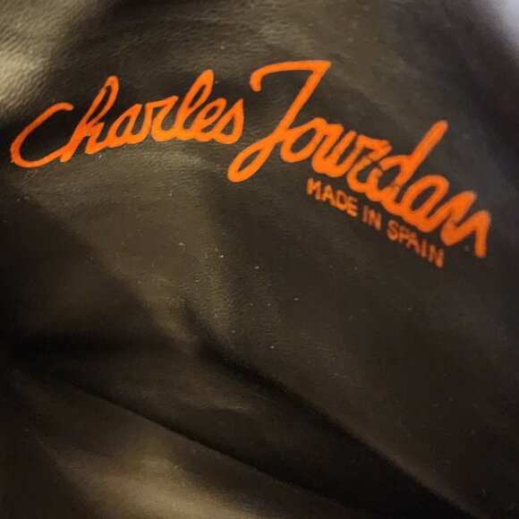 Charles Jourdan: Women's Black Suede Boot, Size 7B - Picture 7 of 15